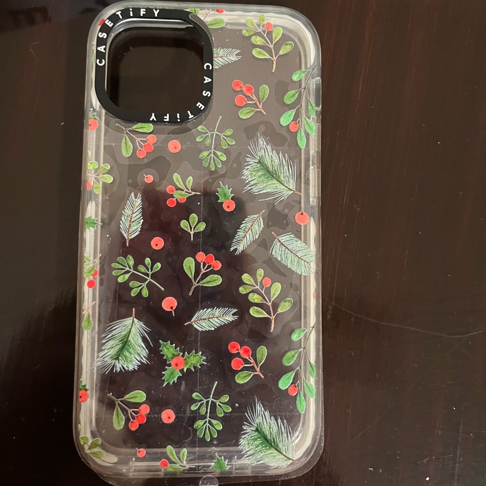 Casetify iPhone 13 mini Christmas impact case